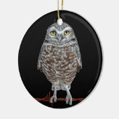 Burning Owl Ornament (Links)