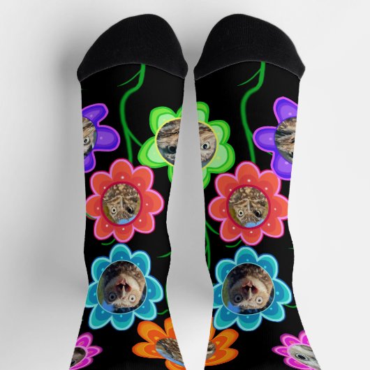 Burning Owl Socken (Oben)