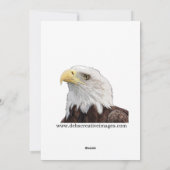 Burning Owl Weihnachtskarte Feiertagskarte (Rückseite)