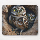 Burning Owls Mousepad (Vorne)