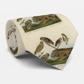 Burning Owls - von Audubons Vögeln in Amerika Krawatte (Gerollt)