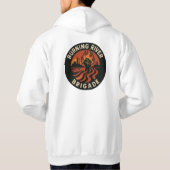 Burning River Brigade Kapuzenpullover Hoodie (Rückseite)