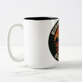 Burning River Brigade Kapuzenpullover Zweifarbige Tasse (Links)