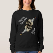 Burning the Candle at Both Ends Sweatshirt (Vorderseite)