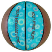 BurningMint™ Personalisierter Basketball mit Namen (Vertikal)