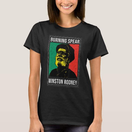 Burnings Spear T-Shirt (Vorderseite)