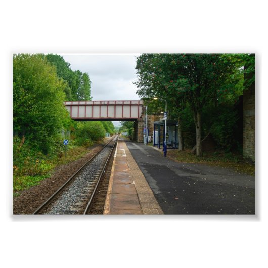 Burnley Barracks Railway - Lancashire Railways Fotodruck (Vorne)