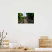 Burnley Barracks Railway - Lancashire Railways Poster (Küche)