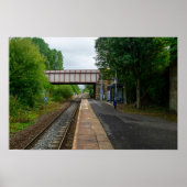 Burnley Barracks Railway - Lancashire Railways Poster (Vorne)