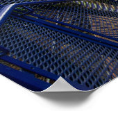 Burnley Rose Grove Railway Station Poster (Ecke)