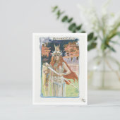 Burnnhild (1899) von Gaston Bussière Postkarte (Stehend Vorderseite)