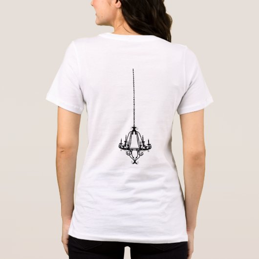 BurnOut Chandelier-T - Shirt (Rückseite)