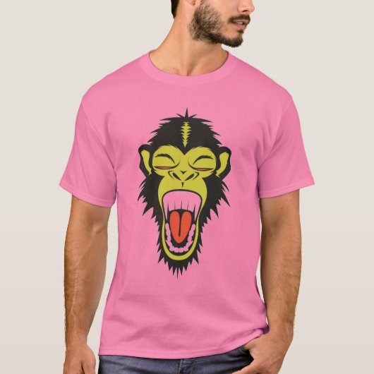 Burnout Monkey T-Shirt (Vorderseite)