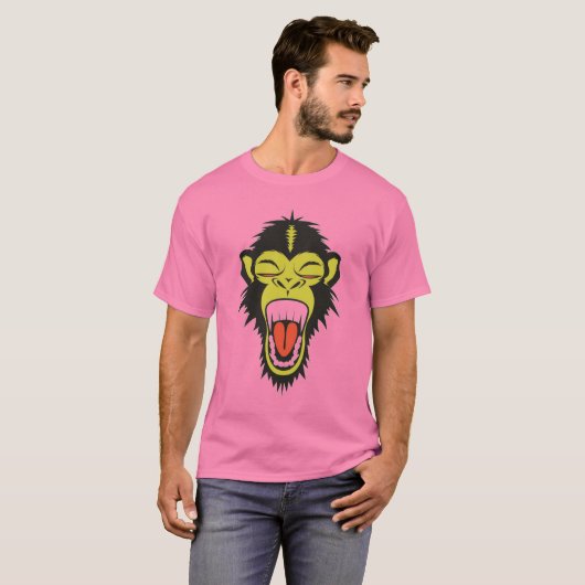 Burnout Monkey T-Shirt (Vorne ganz)