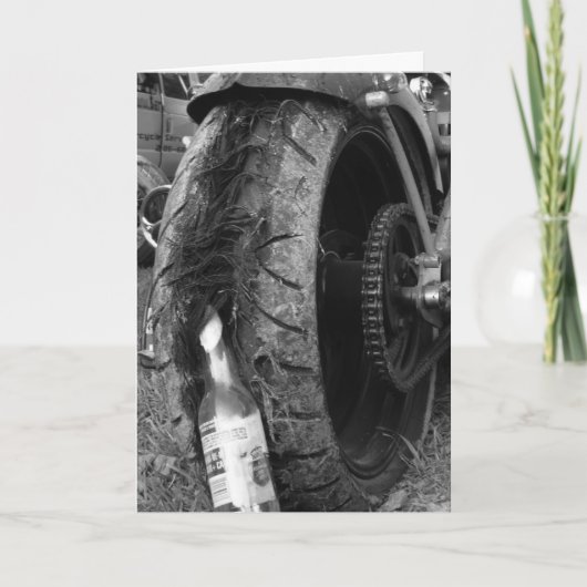 Burnout-Nachwirkungen Karte (Vorderseite)