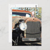 Burnout Postkarte (Vorne/Hinten)