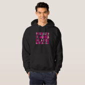 Burnouts oder Bows Geschlecht Enthüllungsfeier Ank Hoodie (Vorne ganz)