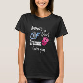 Burnouts oder Bows Gramma Lieben Sie besondere Oma T-Shirt (Vorderseite)