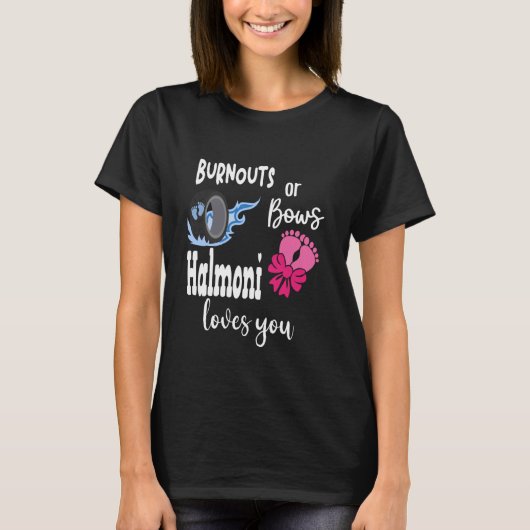 Burnouts oder Bows Halmoni Lieben Sie Korea Korea  T-Shirt (Vorderseite)