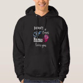 Burnouts oder Bows Maimeo Lieben You Ireland Irish Hoodie (Vorderseite)