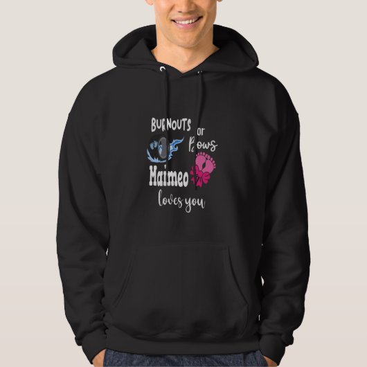 Burnouts oder Bows Maimeo Lieben You Ireland Irish Hoodie (Vorderseite)