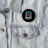 Burnouts Or Bows Daddy Love You Gender Reveal Anno Button (Beispiel)