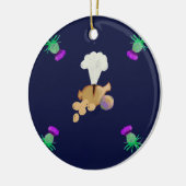 Burns-Abend Keramik Ornament (Links)
