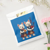 Burns-Abend Westie Terrier Dudelsackpfeifer und Sa Geschenktütchen (Versiegelt)