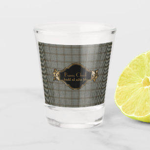 Burns Clan Original Scottish Tartan Schnapsglas