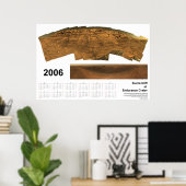 Burns Cliff am Endurance Crater Poster (Heimbüro)