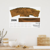 Burns Cliff am Endurance Crater Poster (Küche)