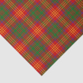 Burns Family Tartan Muster Seidenpapier (Ausschnitt)