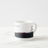 Burns Harbour ausschnitt Espresso Tasse (Vorderseite Rechts)