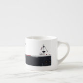 Burns Harbour ausschnitt Espresso Tasse (Rechts)