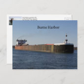 Burns Harbour Postkarte (Vorne/Hinten)
