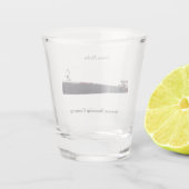 Burns Harbour Shootglass Schnapsglas (Rückseite)