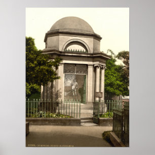 Burns Mausoleum, Dumfries, Schottland Poster