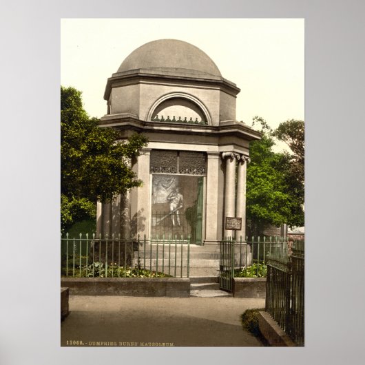 Burns Mausoleum, Dumfries, Schottland Poster (Vorne)