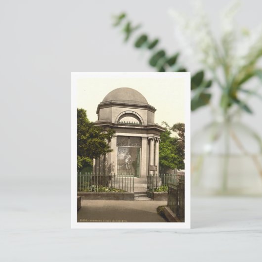 Burns Mausoleum, Dumfries, Schottland Postkarte (Stehend Vorderseite)