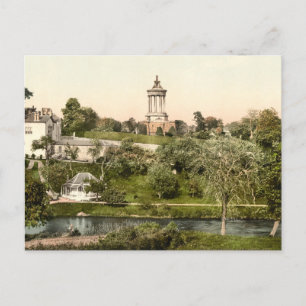 Burn's Monument, Ayr, Ayrshire, Schottland Postkarte