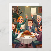 Burns Night Blank Card Feiertagskarte (Vorne/Hinten)