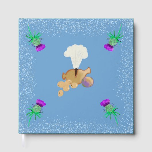 Burns Night Himmel bearbeiten Gästebuch (Vorderseite)