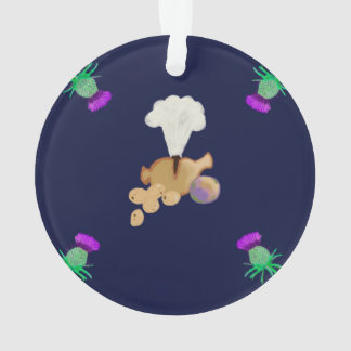 Burns Night sky edit Ornament