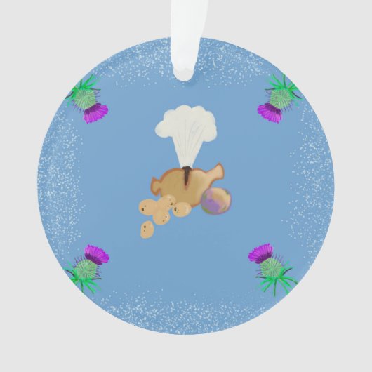 Burns Night sky edit Ornament (Vorderseite)