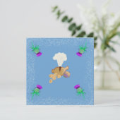 Burns Night sky edit Save The Date (Stehend Vorderseite)