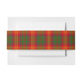 Burns Scottish Tartan Bly Band (Vorderseite Beispiel)
