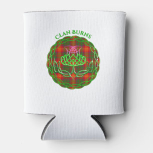 Burns Scottish Tartan Celtic Thistle Dosenkühler