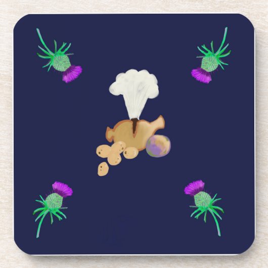 Burns supper coasters getränkeuntersetzer (Vorderseite)