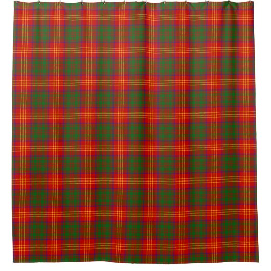 Burns Tartan Duschvorhang (Vorderseite)