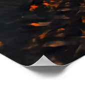 BURNSAISON-Poster Poster (Ecke)